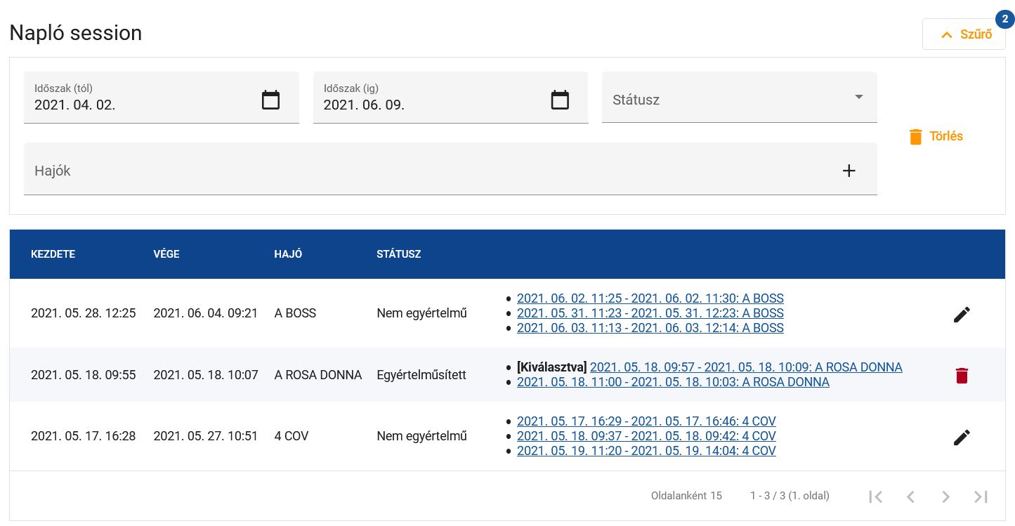 Költségviselők megadása
