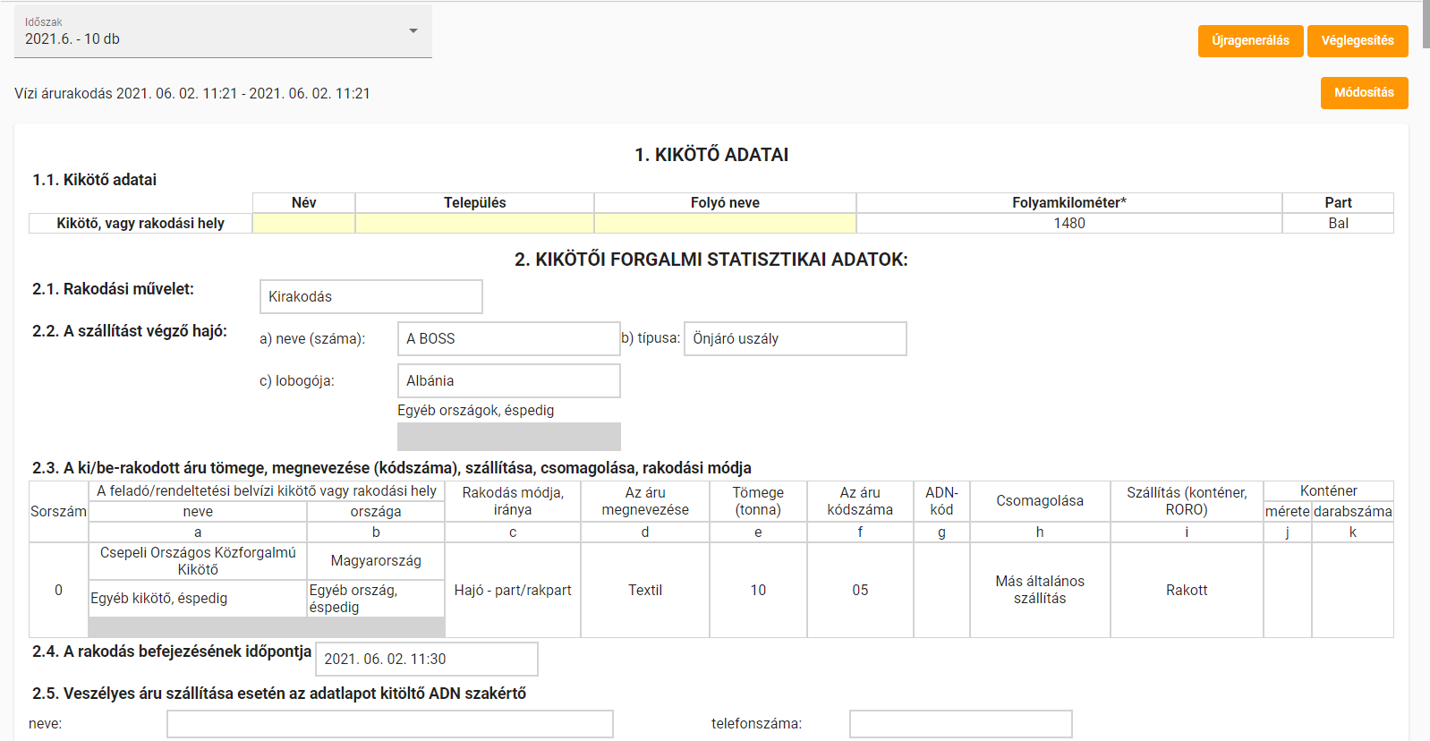 Partner létrehozása